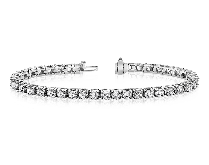 diamond tennis bracelets auction